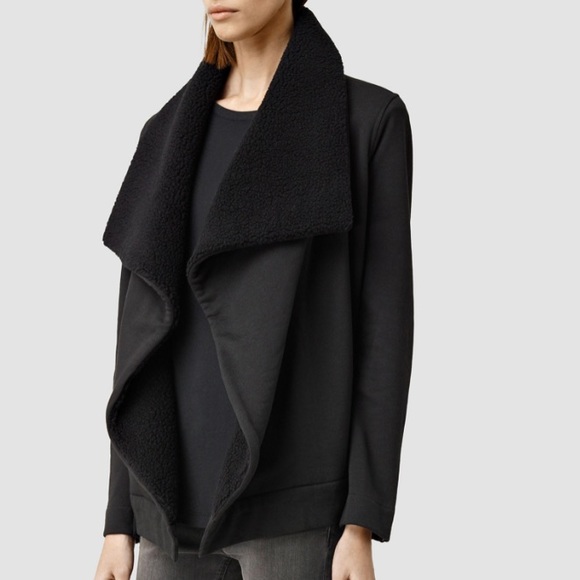 All Saints Jackets & Blazers - ALLSAINTS
Bora Biker Sweatshirt In Black